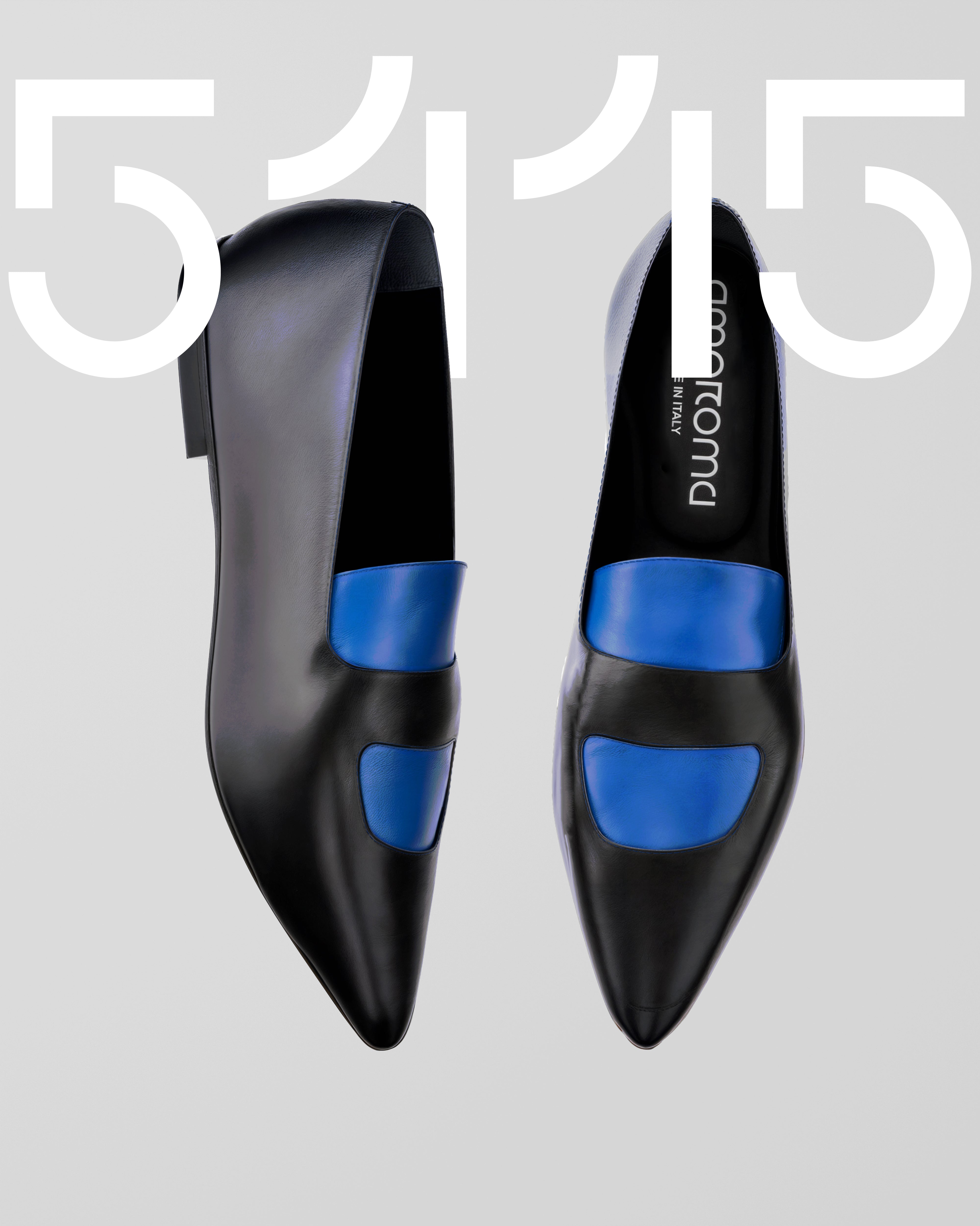 the Shoes #style_bleu-klein-noir